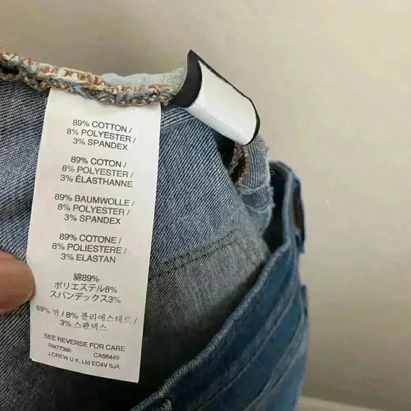 J. Crew Toothpick Distressed Skinny Jeans ‎ Size 26 - Picture 8 of 11